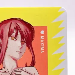 Reze & Makima Chainsaw Man Playing Card Heart Q TCG Jump Festa 2022 Japan Anime - Image 3