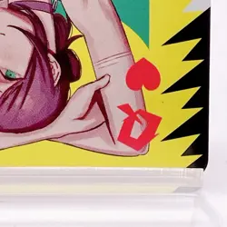 Reze & Makima Chainsaw Man Playing Card Heart Q TCG Jump Festa 2022 Japan Anime - Image 4