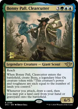 Bonny Pall, Clearcutter [Outlaws of Thunder Junction Prerelease Promos] Magic - Image 1