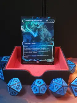 NM Showcase Foil Craterhoof Behemoth, MTG, Tarkir Dragonstorm, Magic, 404 - Image 1