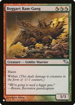 Boggart Ram-Gang x4 4x Mystery Booster 2 NM MTG - Image 1