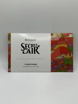 Magic The Gathering Secret Lair: Flower Power Rainbow Foil Edition MTG SEALED - Image 1