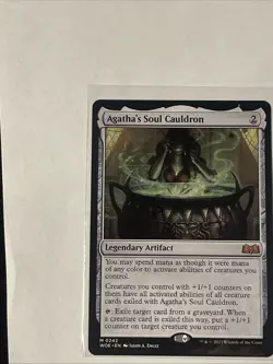 Agatha's Soul Cauldron Wilds of Eldraine MTG Magic The Gathering 0242 - Image 4