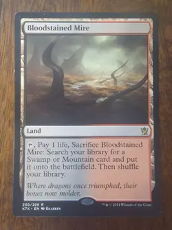 Bloodstained Mire | NM | Khans of Tarkir | KTK #230 | MTG - Image 1