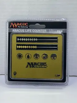 Magic the Gathering MTG Ultra Pro Gold Abacus Life Counter Premium Solid Metal - Image 2