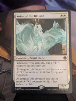 Voice of the Blessed Innistrad Remastered Foil NM - Image 1