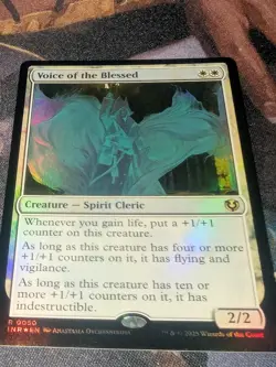 Voice of the Blessed Innistrad Remastered Foil NM - Image 4