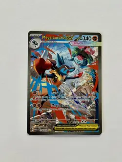 Pokemon Mega Lucario EX 179/132 SIR - Clean 🧼 Copy ! Pack Fresh ! - Image 1