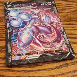 Jumbo Mewtwo V-UNION SWSH160 NM Oversized Topper 2021 Pokemon 159-162 Mint Promo - Image 3