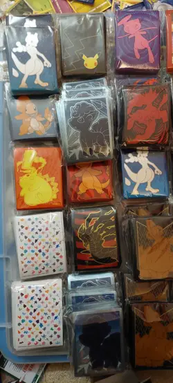 Pokemon Sleeves Lot Of 30 Packs Of Vintage Sleeves From Etbs - Image 2
