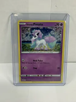 Pokemon Galarian Ponyta SWSH013 Sword & Shield Promo Holo - Image 1