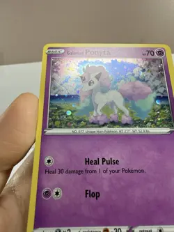 Pokemon Galarian Ponyta SWSH013 Sword & Shield Promo Holo - Image 5