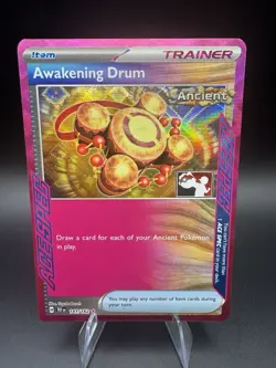 Awakening Drum ACE SPEC 141/162 Pokemon TCG Prize Pack Series 5 Pack Fresh - NM - Image 1