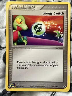 017PK082 - Energy Switch- 82/109 - Ruby & Sapphire - Uncommon Nm - Image 1
