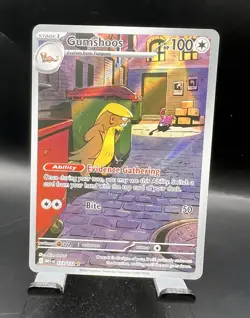 Gumshoos 153/132 Illustration Rare Pokemon Mega Evolutions Near Mint - Image 1