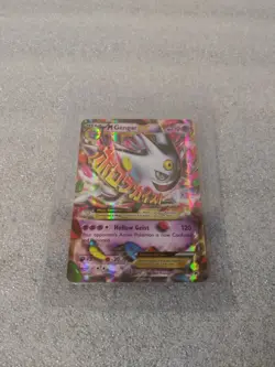 Pokemon TCG Mega M Gengar EX XY166 Black Star Promo Ultra Rare - Image 1