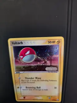 Pokemon TCG Voltorb Holo Rare 68/92 Stamped EX Legend Maker Excellent Condition - Image 1