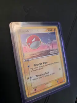 Pokemon TCG Voltorb Holo Rare 68/92 Stamped EX Legend Maker Excellent Condition - Image 2