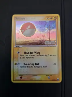 Pokemon TCG Voltorb Holo Rare 68/92 Stamped EX Legend Maker Excellent Condition - Image 4