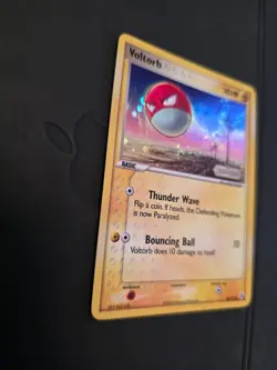 Pokemon TCG Voltorb Holo Rare 68/92 Stamped EX Legend Maker Excellent Condition - Image 5