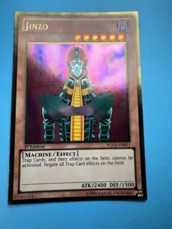 Jinzo PGLD-EN051 Gold Rare 1st Edition LP- Yugioh - Image 5