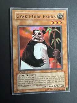 Gyaku-Gire Panda DCR-021 1st Edition Dark Crisis Yu-Gi-Oh NM - Image 1