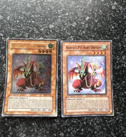 Yu-Gi-Oh! Harpies Pet Baby Dragon , 1st edition EOJ-EN013 Ultimate Rare. - Image 3