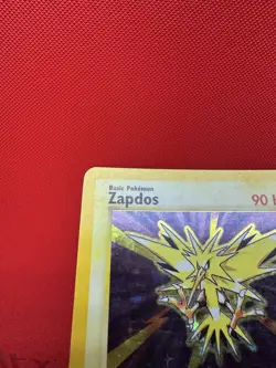 Zapdos 016/102 Base Set Holo WOTC Pokemon Card MP #456 - Image 5