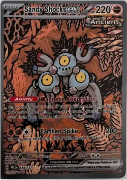 Pokemon TCG Prismatic Evolutions Sandy Shocks EX Card 159/131 - Image 1