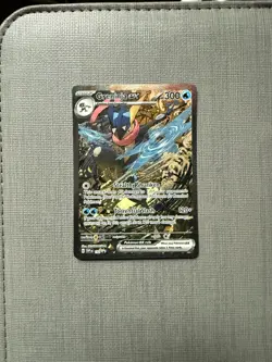 Greninja ex 132 Sv: Scarlet & Violet Promo Cards Holo LP See Top Edge - Image 1