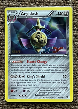 AEGISLASH 86/146 HOLO XY BASE SET PRERELEASE POKEMON CARD NM - Image 1