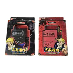 2005 ZATCH BELL THE CARD BATTLE GAME 2 STARTER DECKS LOT QTY GASH BELL SERIES 1 - Image 1