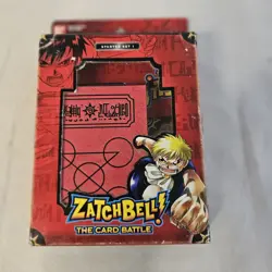 2005 ZATCH BELL THE CARD BATTLE GAME 2 STARTER DECKS LOT QTY GASH BELL SERIES 1 - Image 5