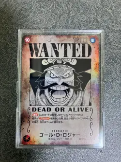 One Piece Card Game Inherited Will SP Gol D. Roger Wanted Poster - Image 1