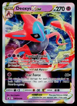 Deoxys VSTAR SWSH268 SWSH: Sword & Shield Promo Cards Promo - Image 1