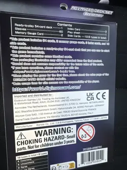 Bandai Digimon Card Game: Advanced Deck Set -Beelzemon- English Ver. 811039039042 - Image 2