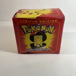 Pokemon #25 Pikachu Burger King 23k Gold Plated Trading Card & Pokeball - Image 2