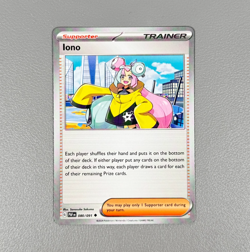Pokemon TCG Trainer Cards (3) Iono 80/91 Uncommon | 2024 Paldean Fates - Image 2