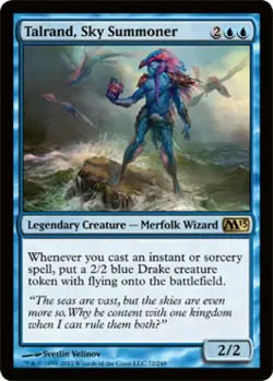 Talrand, Sky Summoner -Foil Light Play MTG Magic 2013 Core Set - Image 1