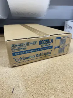 Godzilla Card Game | G: Monsters Raid Again VOL 2 Sealed Case English Version - Image 1