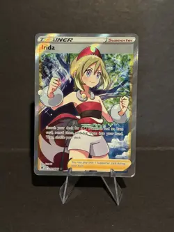 Pokemon Irida TCG Full Art Ultra Rare Holo Card 186/189 Astral Radiance - Image 2