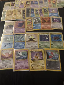 Vintage Pokemon Card Lot WOTC Holo First Edition Etc Snorlax - Image 3