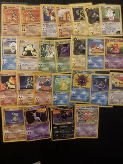 Vintage Pokemon Card Lot WOTC Holo First Edition Etc Snorlax - Image 5