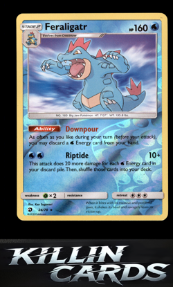 Reverse Holofoil Feraligatr 24/70 Pokemon Holo Rare Dragon Majesty Card NM - Image 1