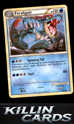 Feraligatr 25/95 Pokemon Rare Call of Legends Card NM - Image 1