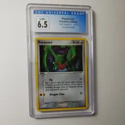 Rayquaza 3/17 CGC 6.5 2006 POP Series 1 Cosmos Holo Graded Pokemon Trading Card - Image 1