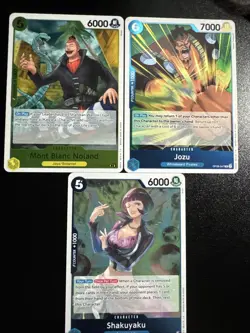 Jozu One Piece Two Legends OP08 047 Holo Foil Rare + Mont Blanc Noland - Image 1
