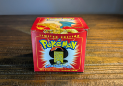 POKEMON CHARIZARD 23K GOLD PLATED CARD BURGER KING 1999 FACTORY SEALED - Image 2