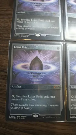 ?? 4x Lotus Petal (Foil Etched) 30th BIRTHDAY EN Promos Foil - Image 4