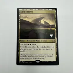 MTG Savai Triome - Promo Pack, NM-Mint, English Promo Pack: Ikoria - Image 1